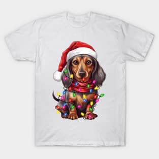 Christmas Dachshund T-Shirt